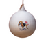 Basset Hound Ceramic Round Bauble