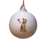 Airedale Terrier Ceramic Round Bauble