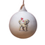 Cavapoo Blonde Ceramic Round Bauble