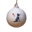 Border Collie Ceramic Round Bauble