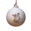 Bulldog Ceramic Round Bauble