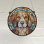 Beagle Stained Glass Effect Suncatcher