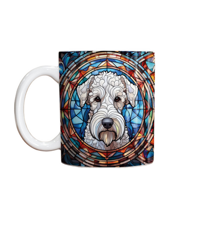 Bedlington Terrier Suncatcher Artwork Ceramic Mug