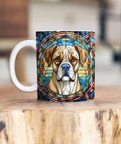 Boxer Suncatcher Artwork Ceramic Mug