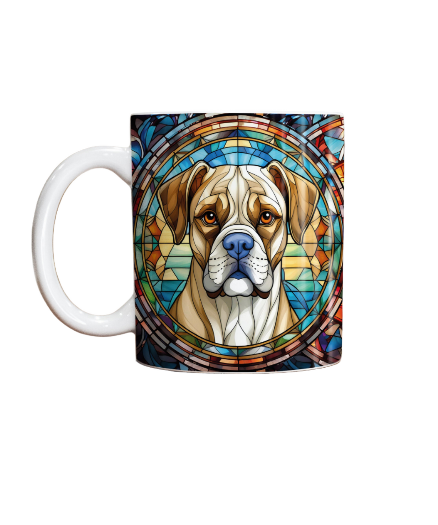 Boxer Suncatcher Artwork Ceramic Mug