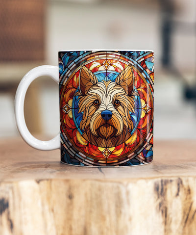 Cairn Terrier Suncatcher Artwork Ceramic Mug