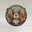 Cavalier King Charles Spaniel Stained Glass Effect Suncatcher