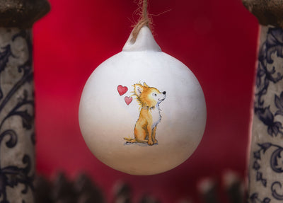 Chihuahua Fawn Ceramic Round Bauble