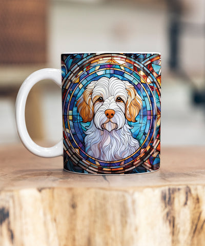 Clumber Spaniel Suncatcher Artwork Ceramic Mug