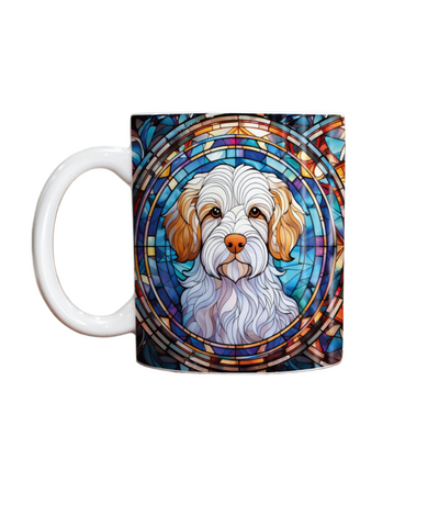 Clumber Spaniel Suncatcher Artwork Ceramic Mug