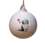 Bearded Collie Ceramic Round Bauble