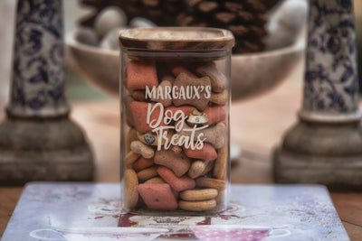 Printed Dog Treat Jar