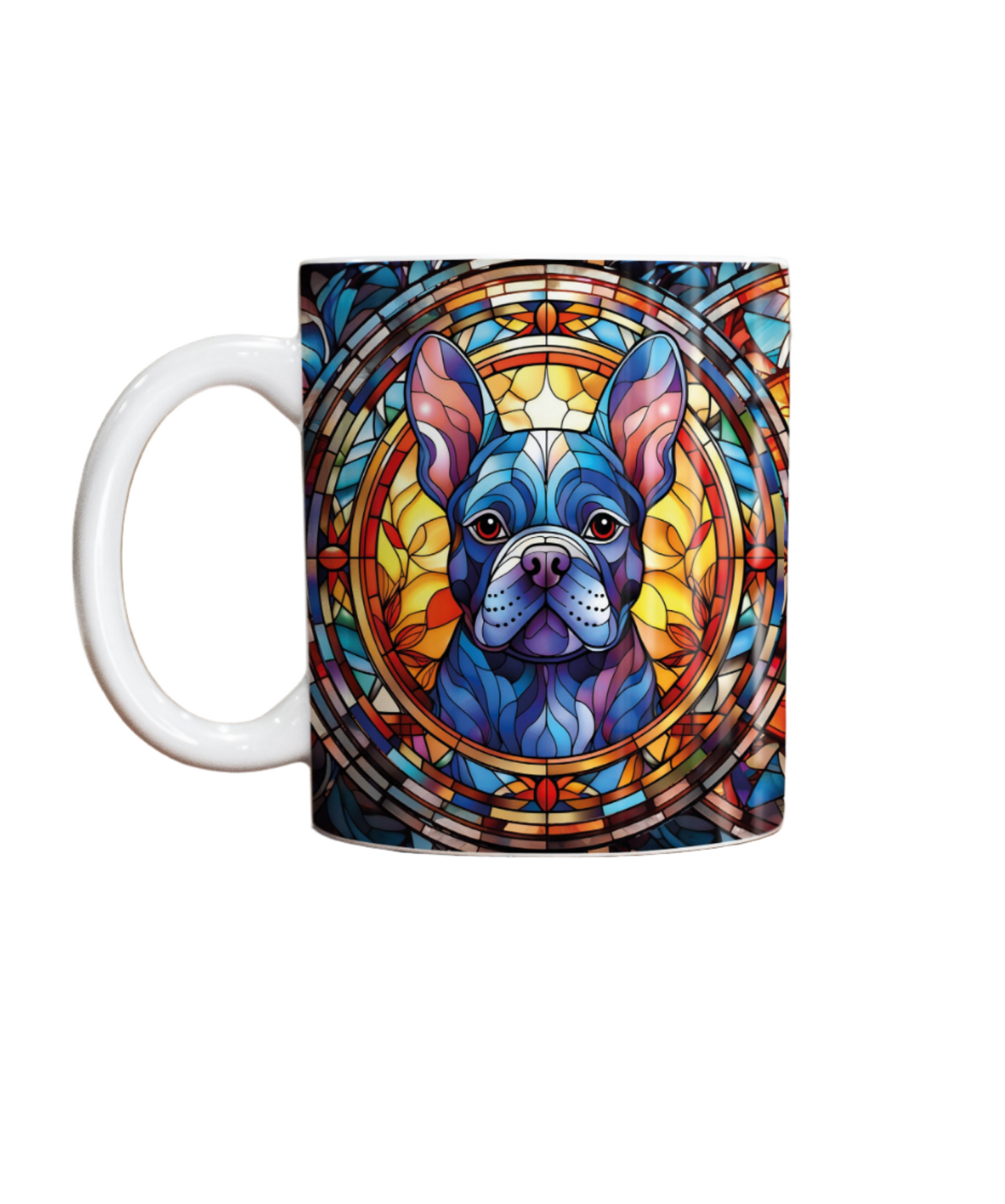 French Bulldog Suncatcher Artwork Ceramic Mug