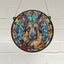 German Shepherd Stained Glass Effect Suncatcher