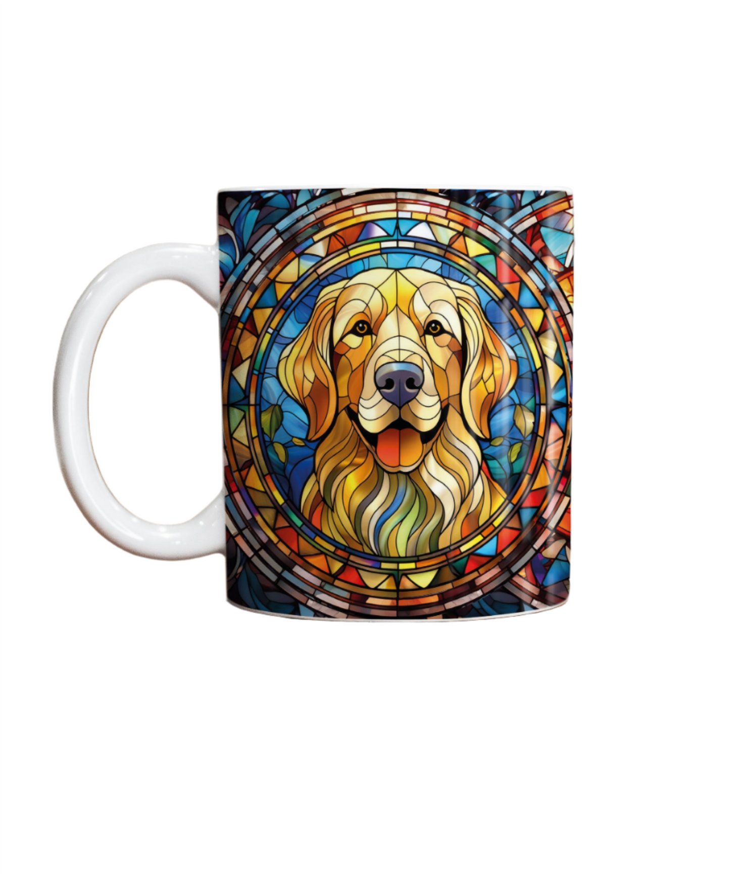 Golden Retriever Suncatcher Artwork Ceramic Mug