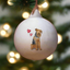 Airedale Terrier Ceramic Round Bauble