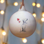 Bedlington Terrier Ceramic Round Bauble