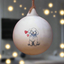 Bichon Frise Ceramic Round Bauble