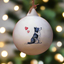 Border Collie Ceramic Round Bauble