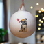 Border Terrier Ceramic Round Bauble