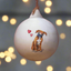 Boxer Ceramic Round Bauble