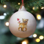 Cairn Terrier Tan Ceramic Round Bauble