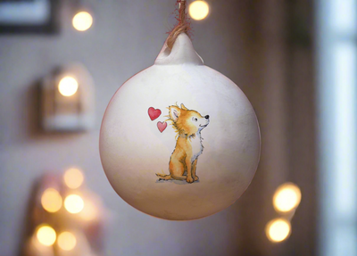 Chihuahua Fawn Ceramic Round Bauble