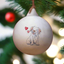 Clumber Spaniel Ceramic Round Bauble