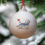 Dandie Dinmont Terrier Ceramic Round Bauble