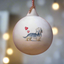 Dandie Dinmont Terrier Ceramic Round Bauble