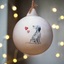 English Setter Ceramic Round Bauble