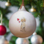 Goldendoodle Ceramic Round Bauble