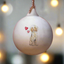 Goldendoodle Ceramic Round Bauble