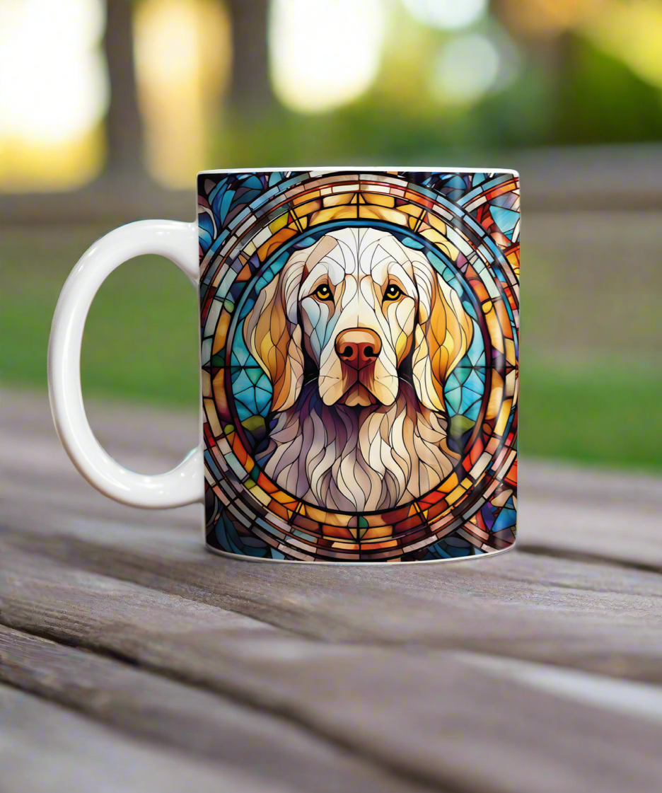 English Setter Suncatcher Artwork Ceramic Mug