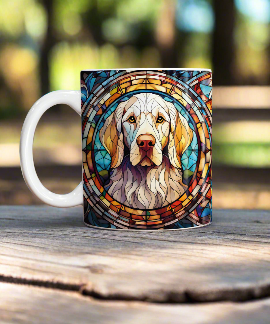 English Setter Suncatcher Artwork Ceramic Mug