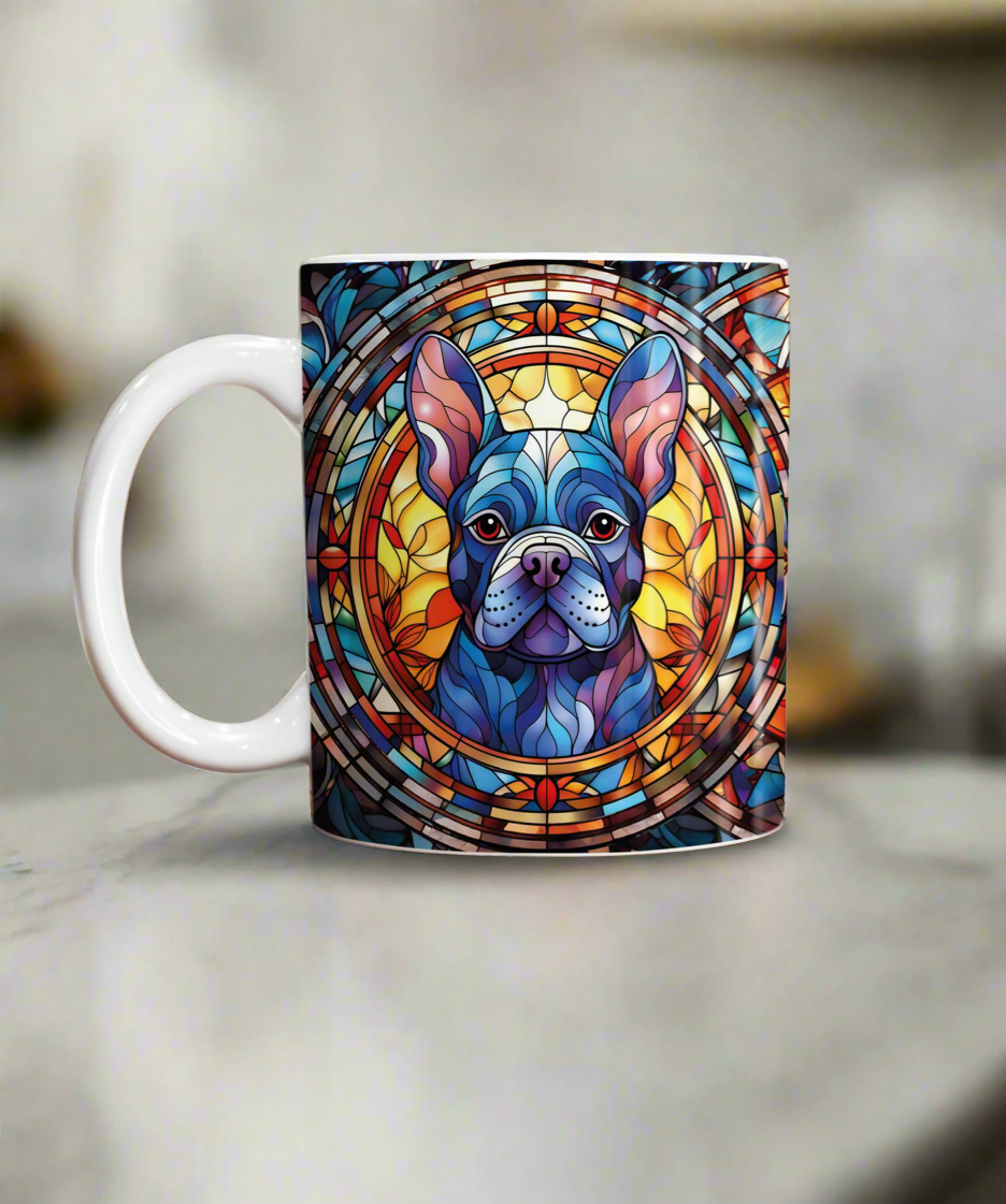 French Bulldog Suncatcher Artwork Ceramic Mug