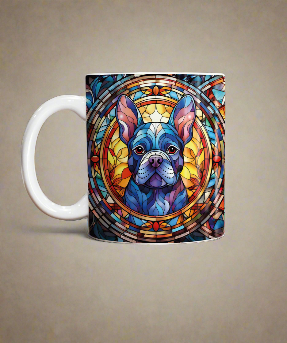 French Bulldog Suncatcher Artwork Ceramic Mug