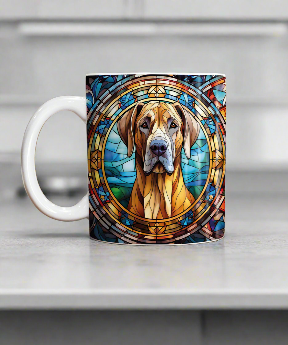 Great Dane Suncatcher Artwork Ceramic Mug