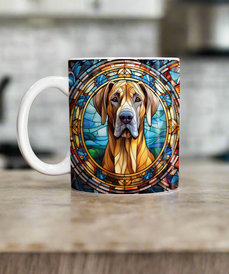 Great Dane Suncatcher Artwork Ceramic Mug