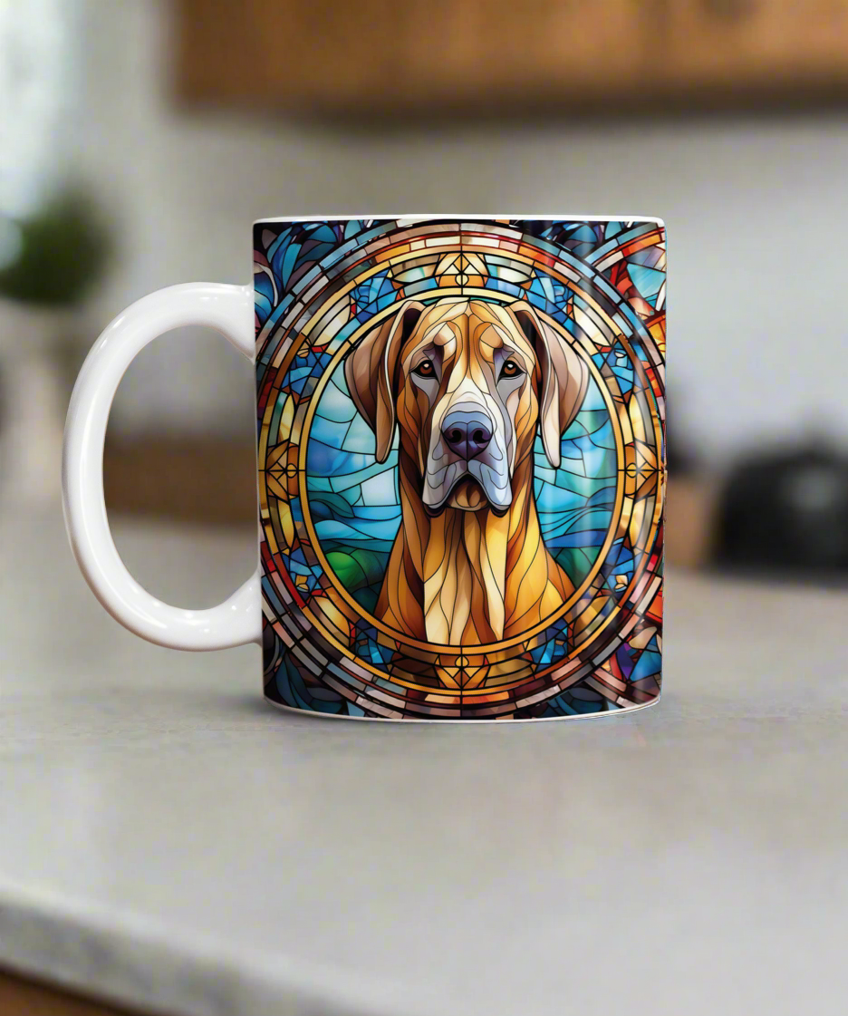 Great Dane Suncatcher Artwork Ceramic Mug