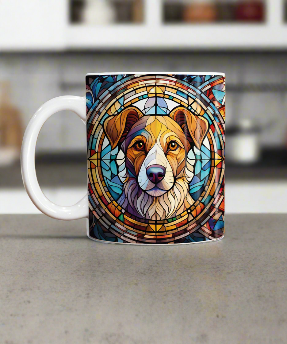 Jack Russell Suncatcher Artwork Ceramic Mug