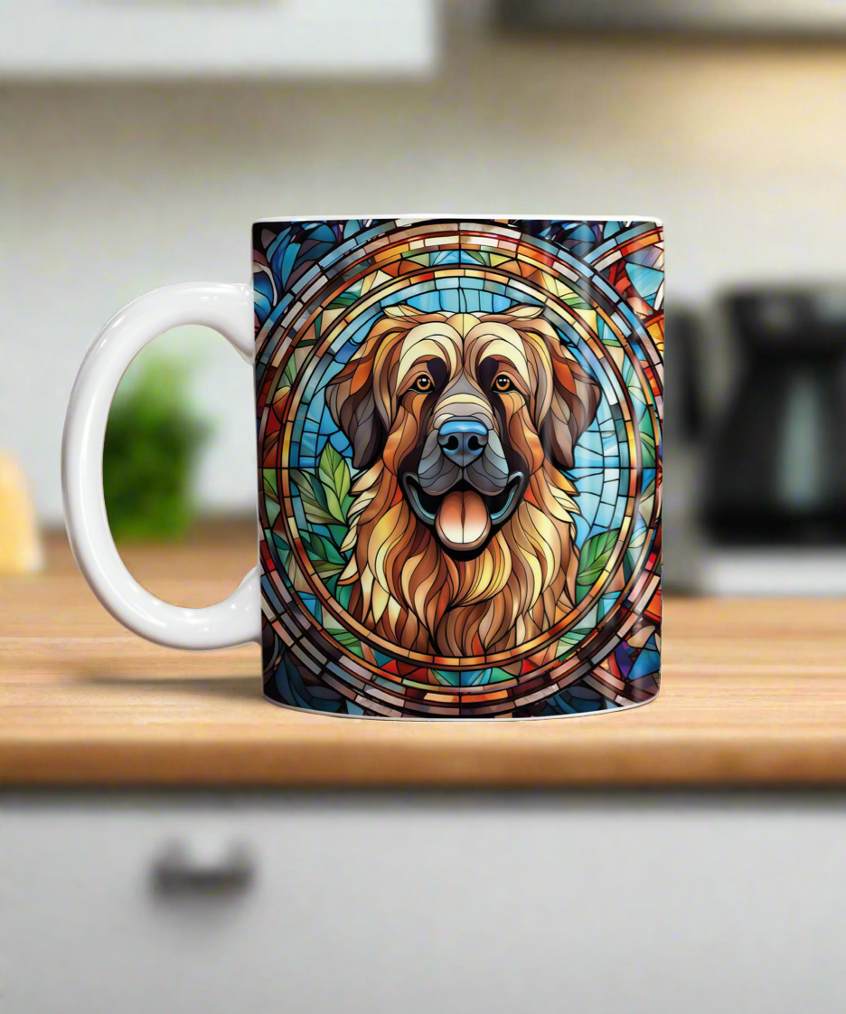 Leonberger Suncatcher Artwork Ceramic Mug