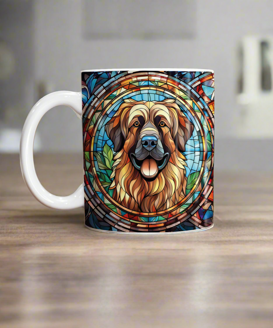 Leonberger Suncatcher Artwork Ceramic Mug