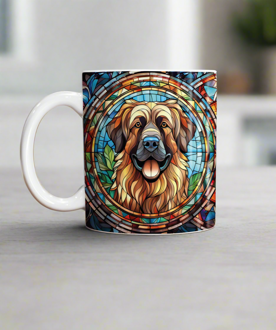 Leonberger Suncatcher Artwork Ceramic Mug