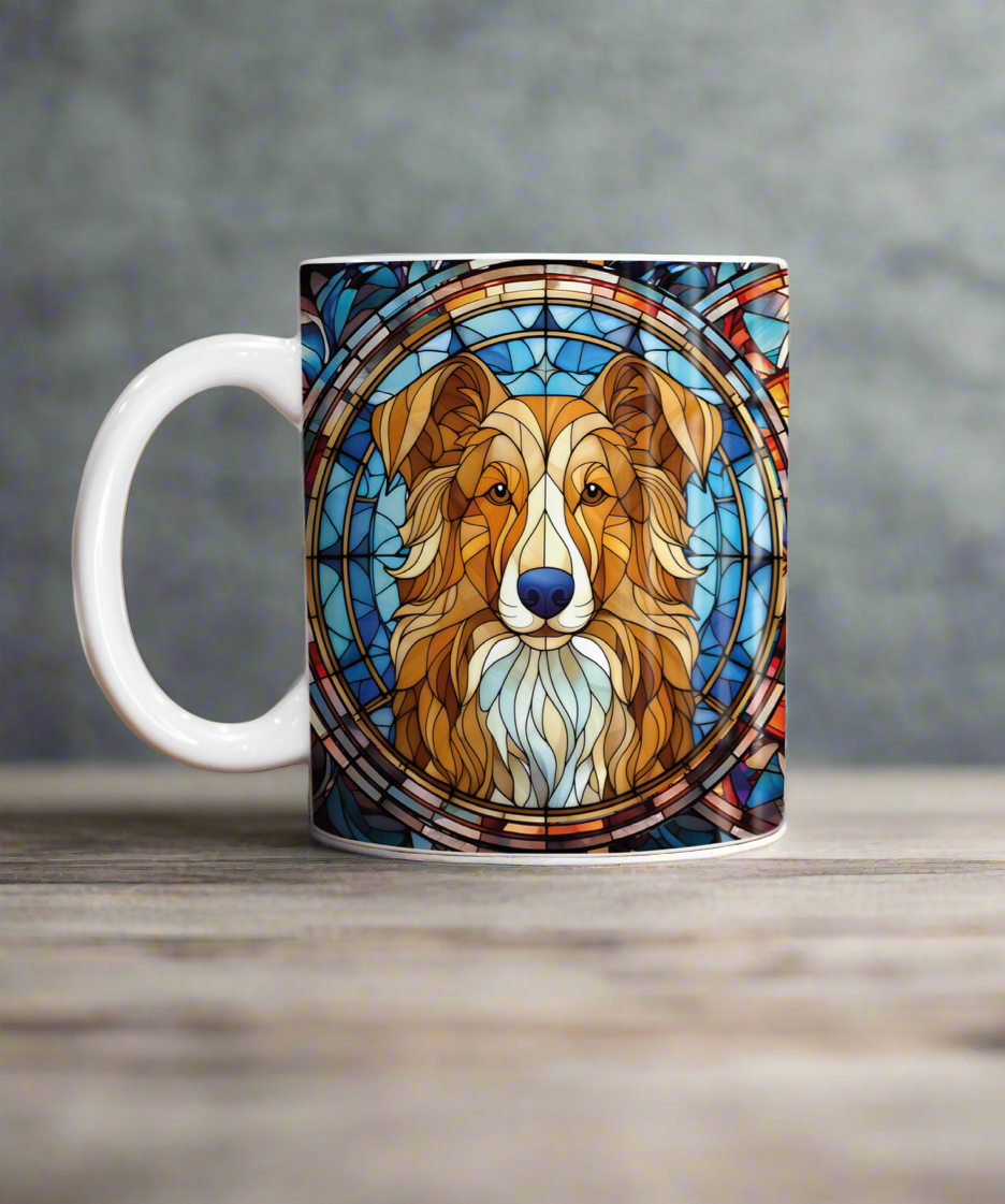 Nova Scotia Duck Tolling Retriever Suncatcher Artwork Ceramic Mug