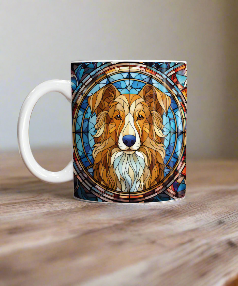 Nova Scotia Duck Tolling Retriever Suncatcher Artwork Ceramic Mug