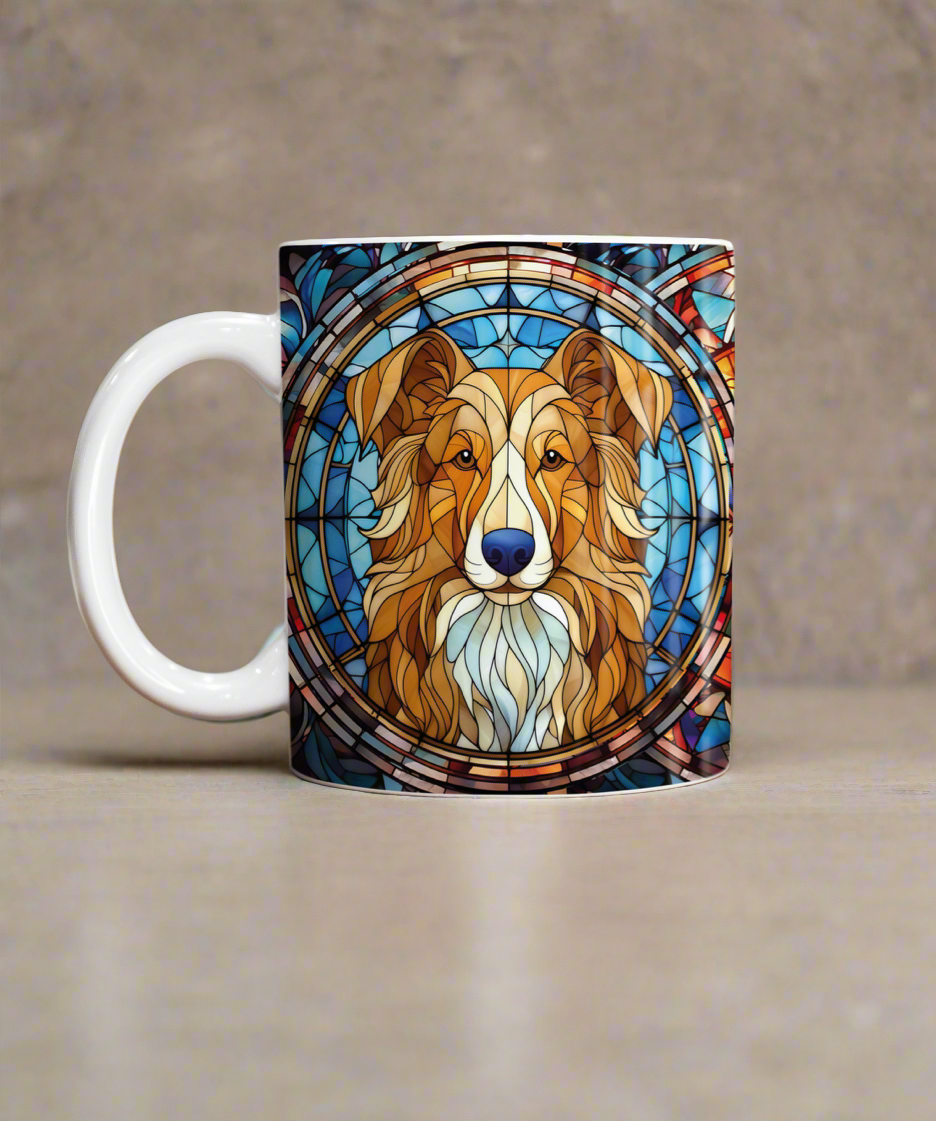 Nova Scotia Duck Tolling Retriever Suncatcher Artwork Ceramic Mug