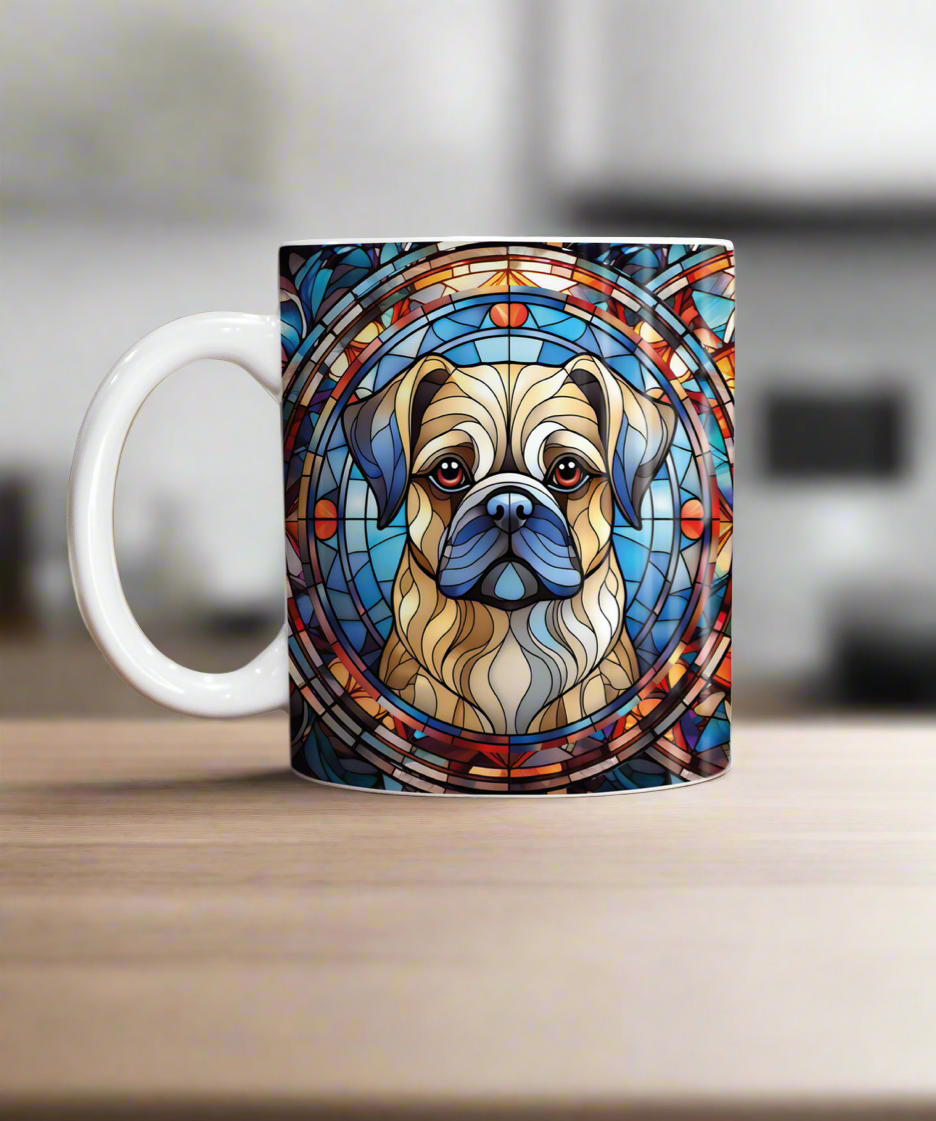 Puggle Suncatcher Artwork Ceramic Mug