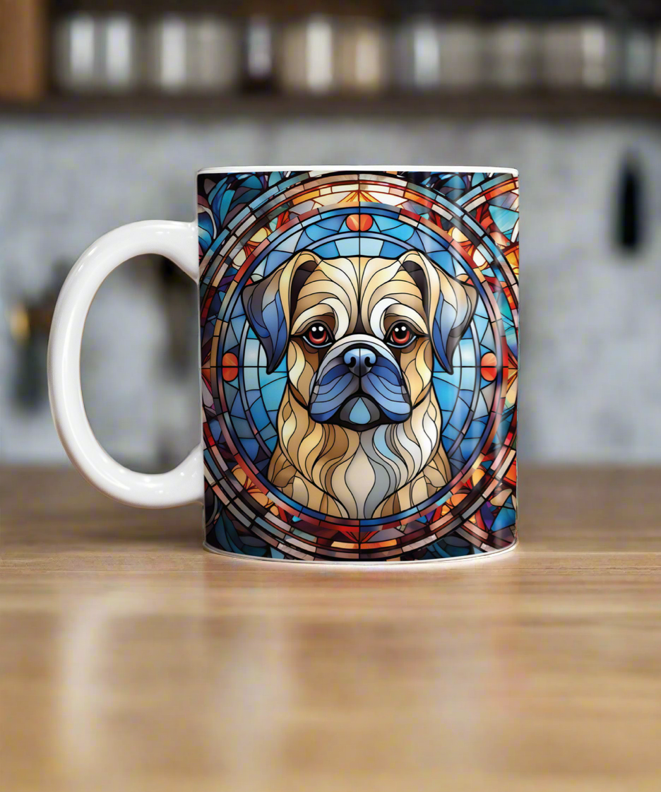 Puggle Suncatcher Artwork Ceramic Mug