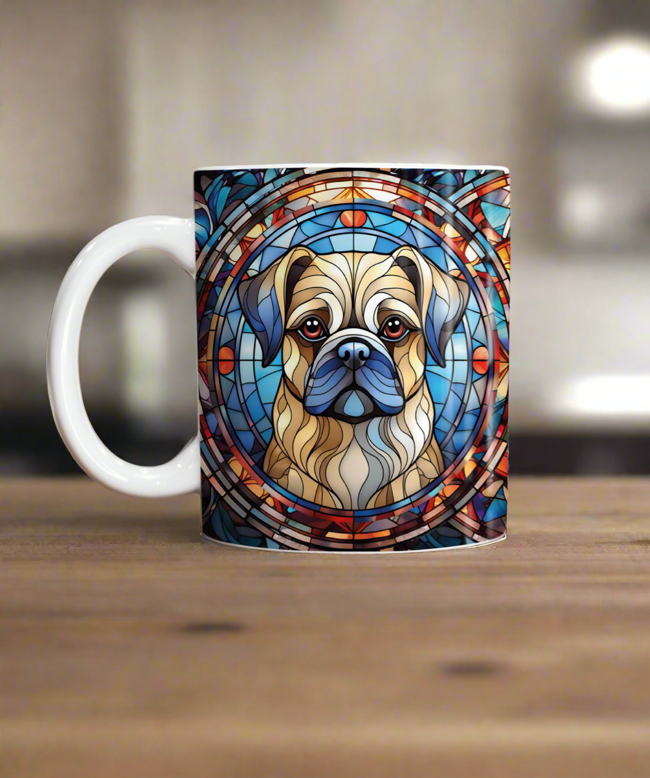 Puggle Suncatcher Artwork Ceramic Mug